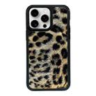 For iPhone 15 Pro Max Exclusive Design Style PC Full Coverage Pattern Phone Case(Leopard Pattern C) - 1