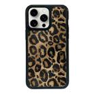 For iPhone 15 Pro Exclusive Design Style PC Full Coverage Pattern Phone Case(Leopard Pattern B) - 1