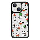 For iPhone 15 Plus Exclusive Design Style PC Full Coverage Pattern Phone Case(Watermelon Panda) - 1