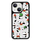 For iPhone 15 Exclusive Design Style PC Full Coverage Pattern Phone Case(Watermelon Panda) - 1