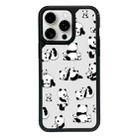 For iPhone 14 Pro Max Exclusive Design Style PC Full Coverage Pattern Phone Case(Panda) - 1