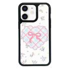 For iPhone 12 Exclusive Design Style PC Full Coverage Pattern Phone Case(Bow Tie) - 1