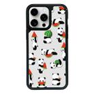 For iPhone 12 Pro Exclusive Design Style PC Full Coverage Pattern Phone Case(Watermelon Panda) - 1