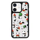 For iPhone 11 Exclusive Design Style PC Full Coverage Pattern Phone Case(Watermelon Panda) - 1