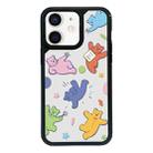 For iPhone 11 Exclusive Design Style PC Full Coverage Pattern Phone Case(Candy Bear A) - 1