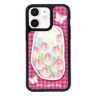 For iPhone 11 Exclusive Design Style PC Full Coverage Pattern Phone Case(Tulip) - 1