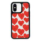 For iPhone X / XS Exclusive Design Style PC Full Coverage Pattern Phone Case(Sweet Tribute) - 1