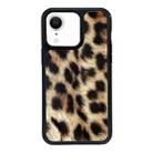 For iPhone XR Exclusive Design Style PC Full Coverage Pattern Phone Case(Leopard Pattern D) - 1