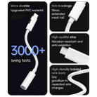 Type-C to 8 Pin / 3.5mm Audio Adapter Cable(White) - 3