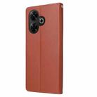 For Xiaomi Redmi 13 4G Multifunctional Horizontal Flip Leather Phone Case with Three Card Slot(Rose Gold) - 3