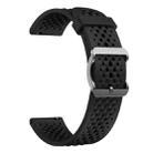 For Xiaomi Watch S4 Sport Official Silicone Watch Band(Black) - 2