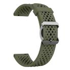 For Xiaomi Watch S4 Sport Official Silicone Watch Band(Army Green) - 2