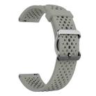 For Xiaomi Watch S4 Sport Official Silicone Watch Band(Titanium Gray) - 2