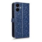 For Samsung Galaxy A06 Honeycomb Dot Texture Leather Phone Case(Blue) - 3