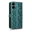 For Samsung Galaxy A06 Honeycomb Dot Texture Leather Phone Case(Green) - 3