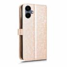 For Samsung Galaxy A06 5G Honeycomb Dot Texture Leather Phone Case(Gold) - 3