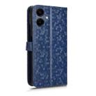 For Samsung Galaxy A06 5G Honeycomb Dot Texture Leather Phone Case(Blue) - 3
