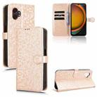 For Samsung Galaxy Xcover 7 Pro Honeycomb Dot Texture Leather Phone Case(Gold) - 1