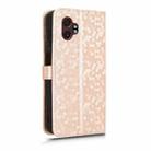 For Samsung Galaxy Xcover 7 Pro Honeycomb Dot Texture Leather Phone Case(Gold) - 3