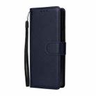 For Samsung Galaxy Z Fold4 5G Multifunctional Horizontal Flip Leather Phone Case with Three Card Slot(Navy Blue) - 2