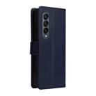 For Samsung Galaxy Z Fold4 5G Multifunctional Horizontal Flip Leather Phone Case with Three Card Slot(Navy Blue) - 3