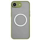 For iPhone SE 2022 / SE 2020 / 7 / 8 Hawkeye Skin Feel MagSafe Phone Case(Army Green) - 1