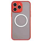 For iPhone 11 Pro Hawkeye Skin Feel MagSafe Phone Case(Red) - 1