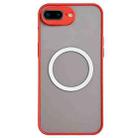 For iPhone 8 Plus / 7 Plus Hawkeye Skin Feel MagSafe Phone Case(Red) - 1