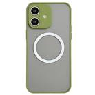 For iPhone 17 Hawkeye Skin Feel MagSafe Phone Case(Army Green) - 1