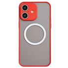 For iPhone 17 Hawkeye Skin Feel MagSafe Phone Case(Red) - 1