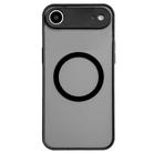 For iPhone 17 Air Hawkeye Skin Feel MagSafe Phone Case(Black) - 1
