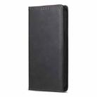 For iPhone SE 2024 Business Solid Color Magnetic RFID Leather Phone Case(Black) - 3