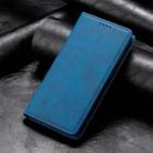 For iPhone 17 Pro Max Business Solid Color Magnetic RFID Leather Phone Case(Blue) - 2