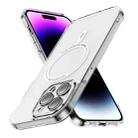 For iPhone 12 Pro Max Airbag Magsafe PC Hybrid TPU Phone Case(Transparent) - 1