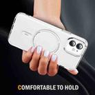 For iPhone 11 Airbag Magsafe PC Hybrid TPU Phone Case(Transparent) - 3