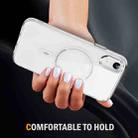 For iPhone XR Airbag Magsafe PC Hybrid TPU Phone Case(Transparent) - 3