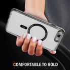 For iPhone 7 Plus / 8 Plus Airbag Magsafe PC Hybrid TPU Phone Case(Clear Black) - 3