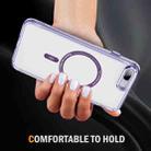 For iPhone 7 Plus / 8 Plus Airbag Magsafe PC Hybrid TPU Phone Case(Clear Purple) - 3