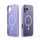 For iPhone 16 Plus DUX DUCIS Yind Series MagSafe TPU Hybrid PC Phone Case(Light Purple) - 2