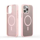 For iPhone 15 Pro Max DUX DUCIS Yind Series MagSafe TPU Hybrid PC Phone Case(Light Pink) - 2