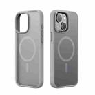 For iPhone 15 DUX DUCIS Yind Series MagSafe TPU Hybrid PC Phone Case(Grey) - 2