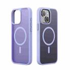 For iPhone 15 DUX DUCIS Yind Series MagSafe TPU Hybrid PC Phone Case(Light Purple) - 2