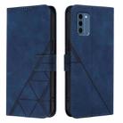 For Nokia C300 Crossbody 3D Embossed Flip Leather Phone Case(Blue) - 2