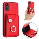 For Samsung Galaxy XCover7 Organ Card Bag Ring Holder Phone Case(Red) - 2