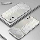 For Samsung Galaxy A07 Transparent Plating Fine Hole Phone Case(Transparent) - 2