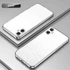 For Samsung Galaxy A07 Transparent Plating Fine Hole Phone Case(Silver) - 2