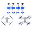 2 Pairs Sunnylife 7238F-2C For DJI Mavic Air 2 Double-sided Two-color Low Noise Quick-release Propellers(Blue White) - 1