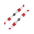 2 Pairs Sunnylife 7238F-2C For DJI Mavic Air 2 Double-sided Two-color Low Noise Quick-release Propellers(Blue White) - 3