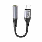 hoco LS36 Fresh Type-C to 3.5mm Digital Audio Adapter Cable(Black) - 1