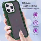 For iPhone 16 Plus Skin Feel Frosted PC Hybrid TPU Phone Case(Green) - 3